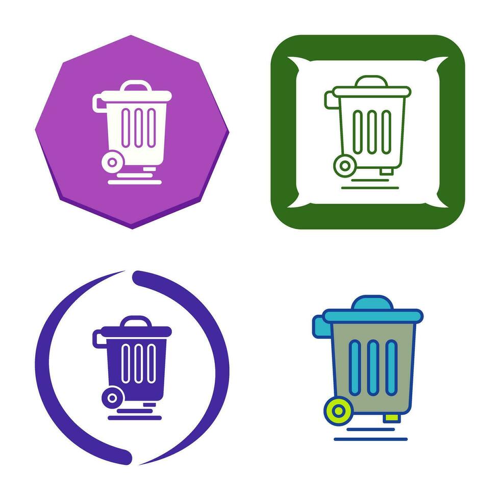 Dustbin Vector Icon