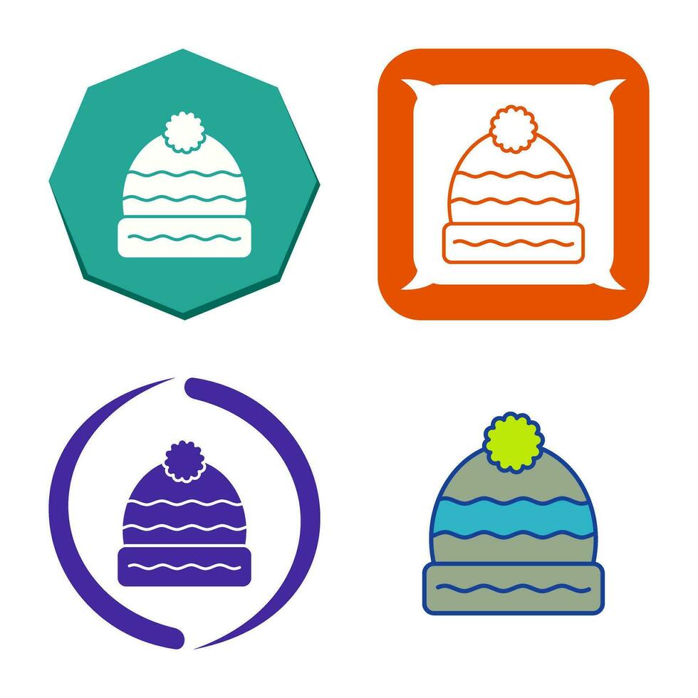 Winter Hat Vector Icon