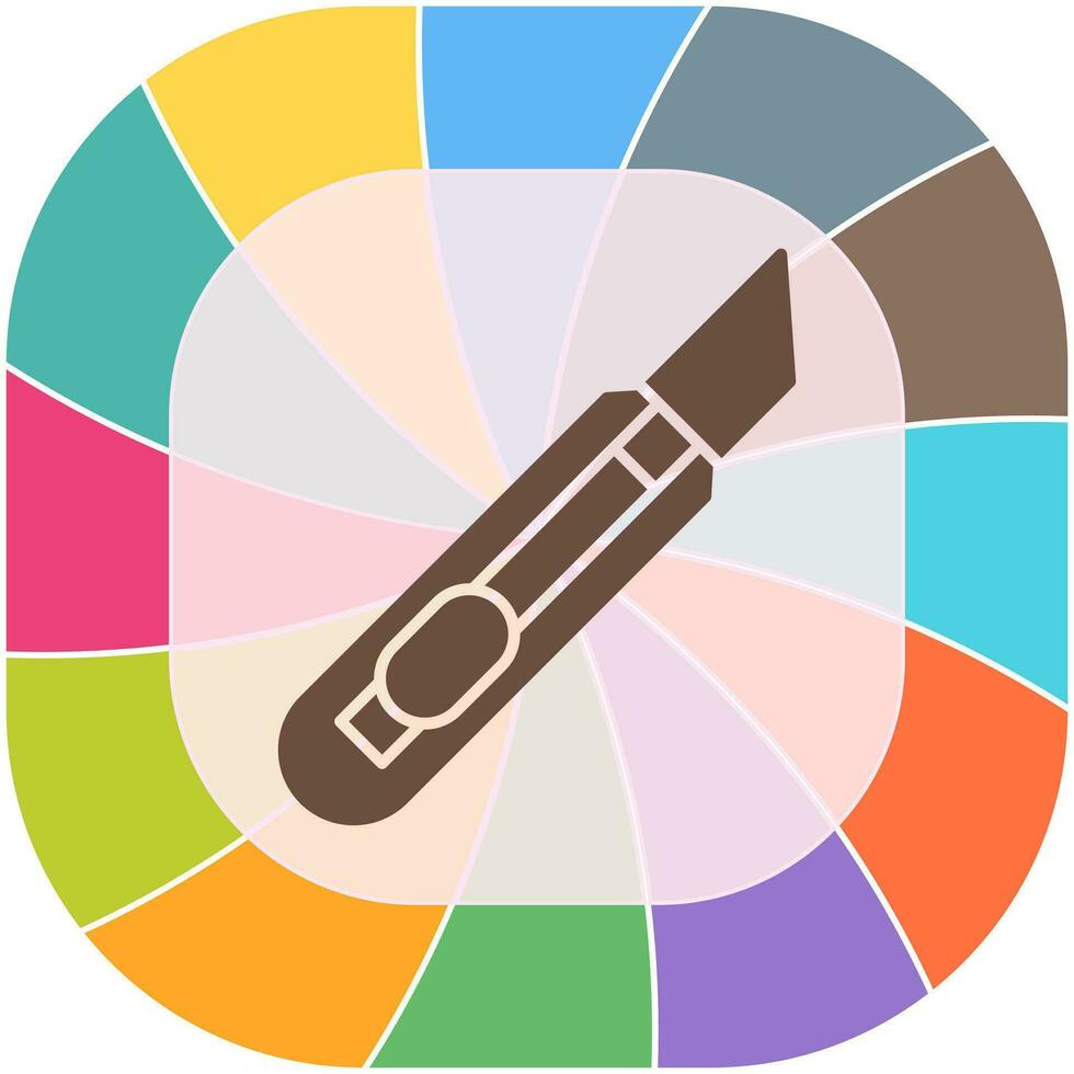 Stationery Knife Vector Icon