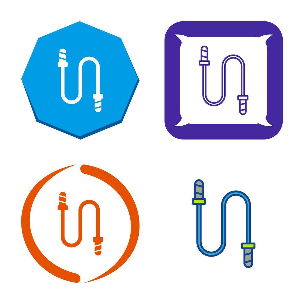 Jumping Rope Vector Icon