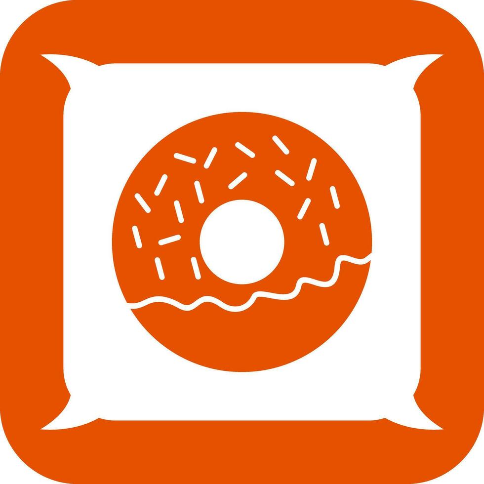 icono de vector de donut