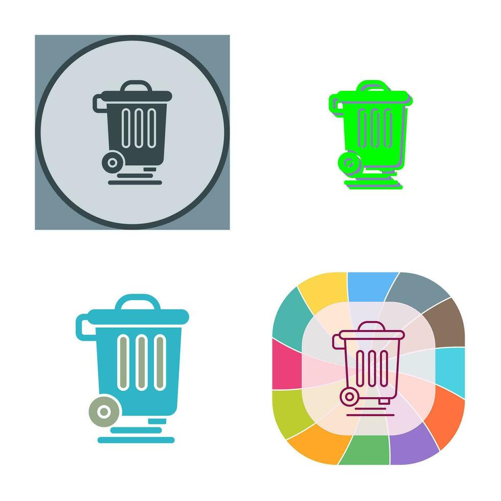 Dustbin Vector Icon