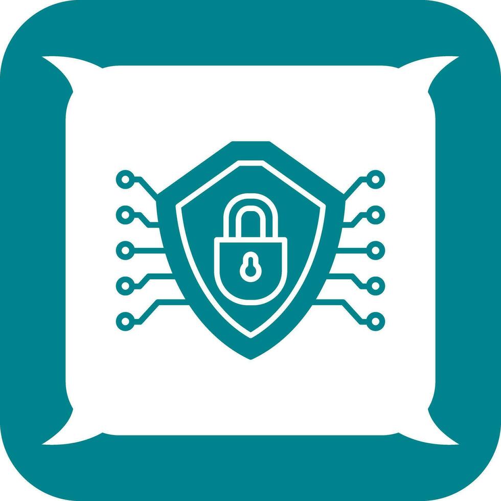 Cyber Security Vector Icon