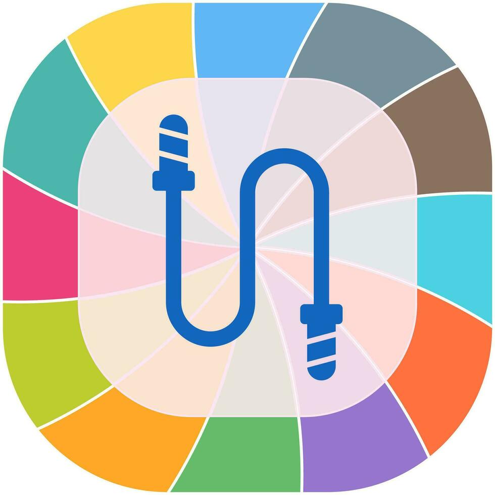 Jumping Rope Vector Icon