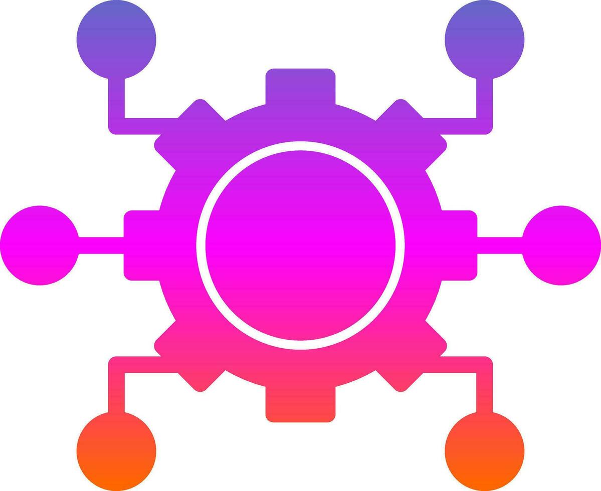 Digital Transformation Vector Icon Design