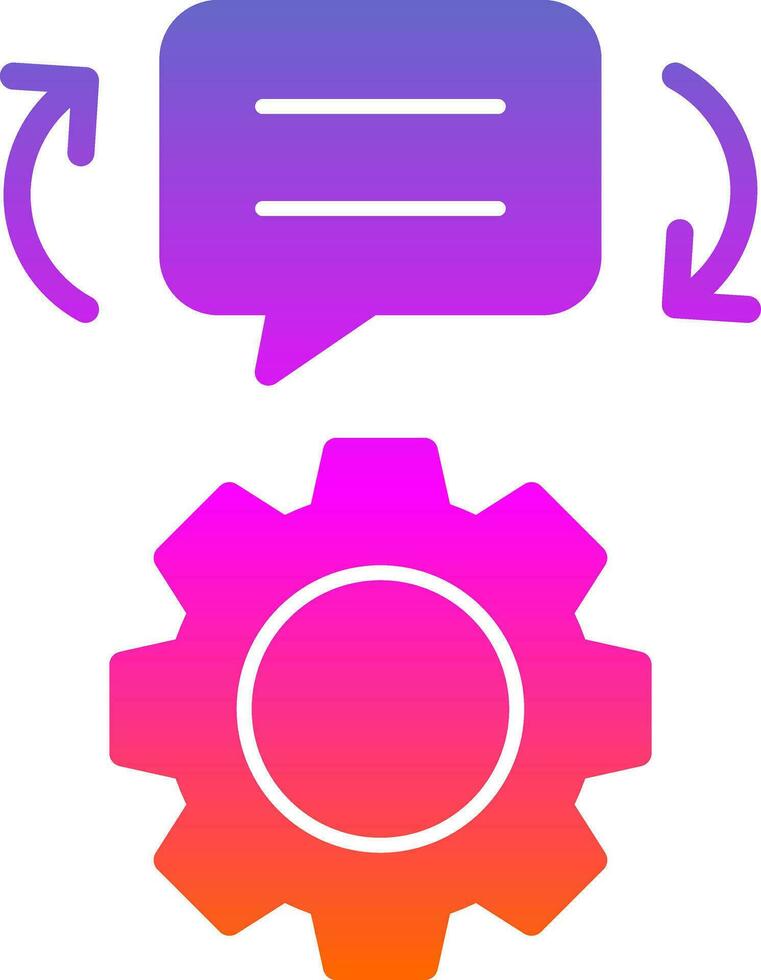 Feedback Mechanisms Vector Icon Design