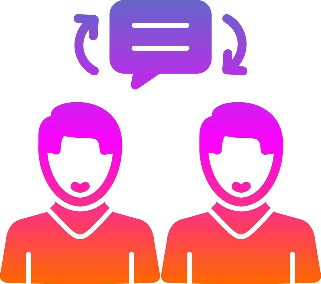 Coaching and Mentoring Vector Icon Design