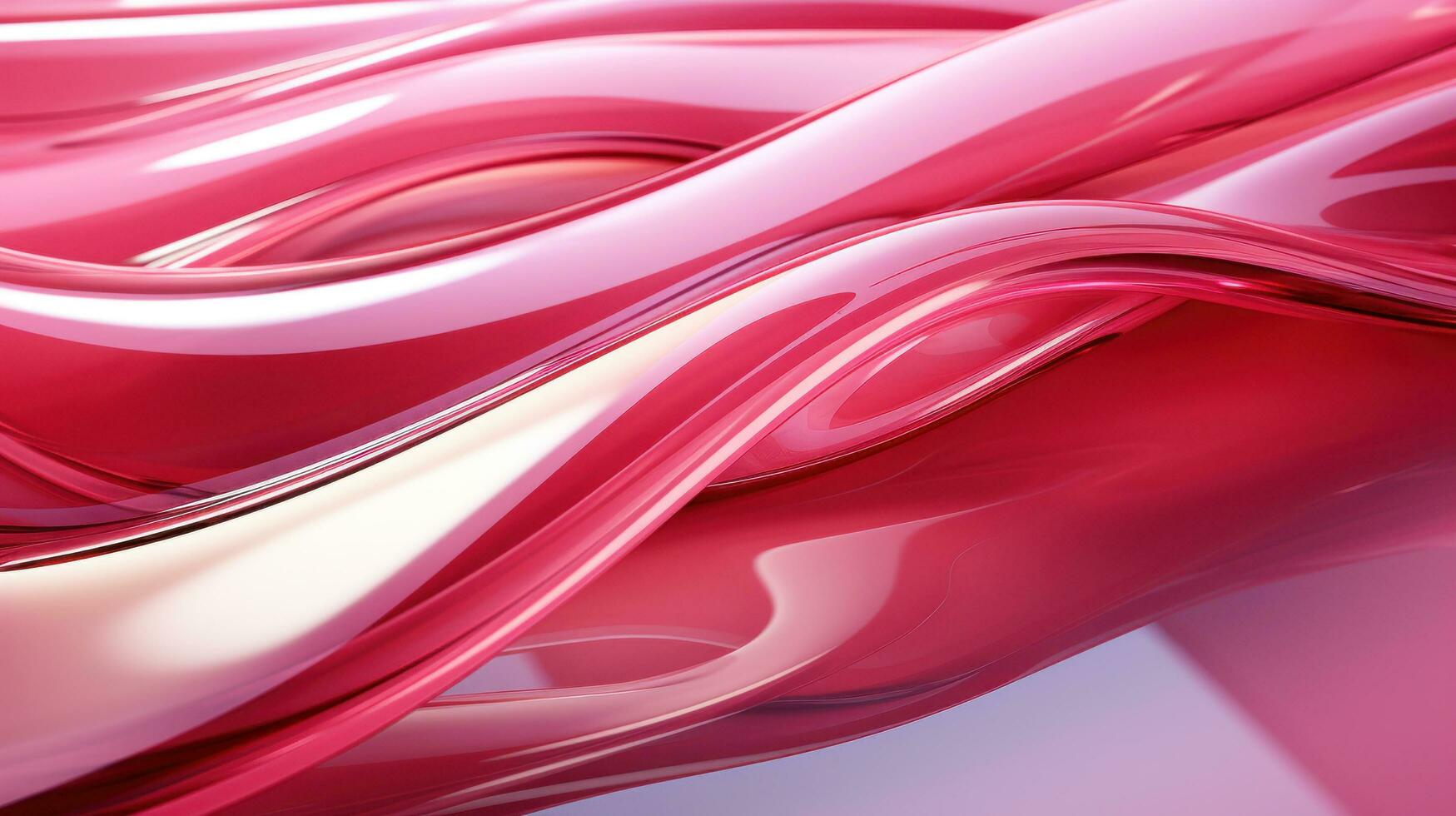 Abstract pink liquid fluid marble texture Generative AI photo