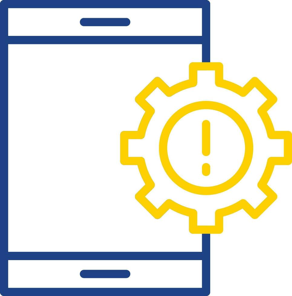 Mobile App Vulnerabilities Vector Icon Design