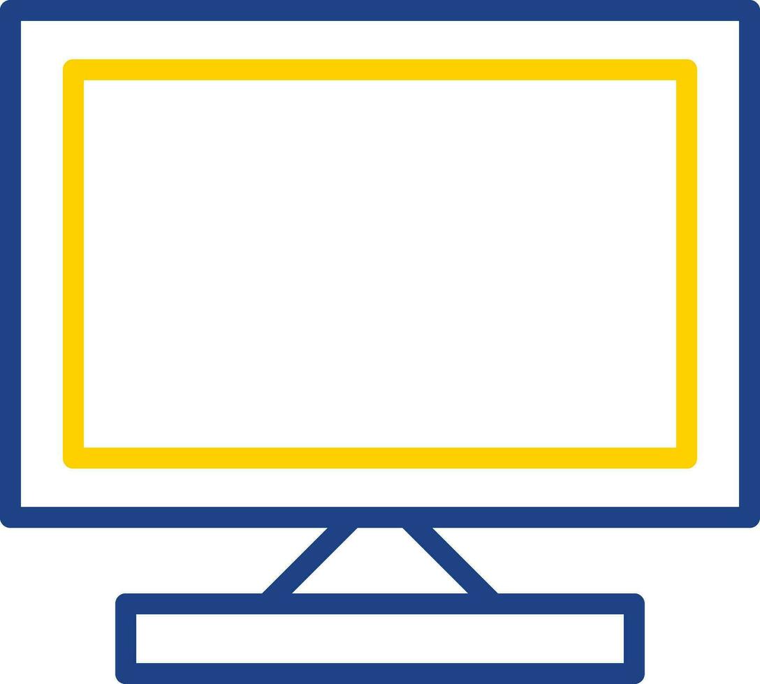 Monitor Screen Vector Icon Design