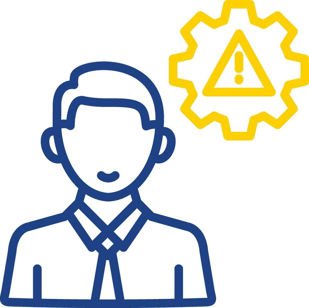 Risk Management Vector Icon Design
