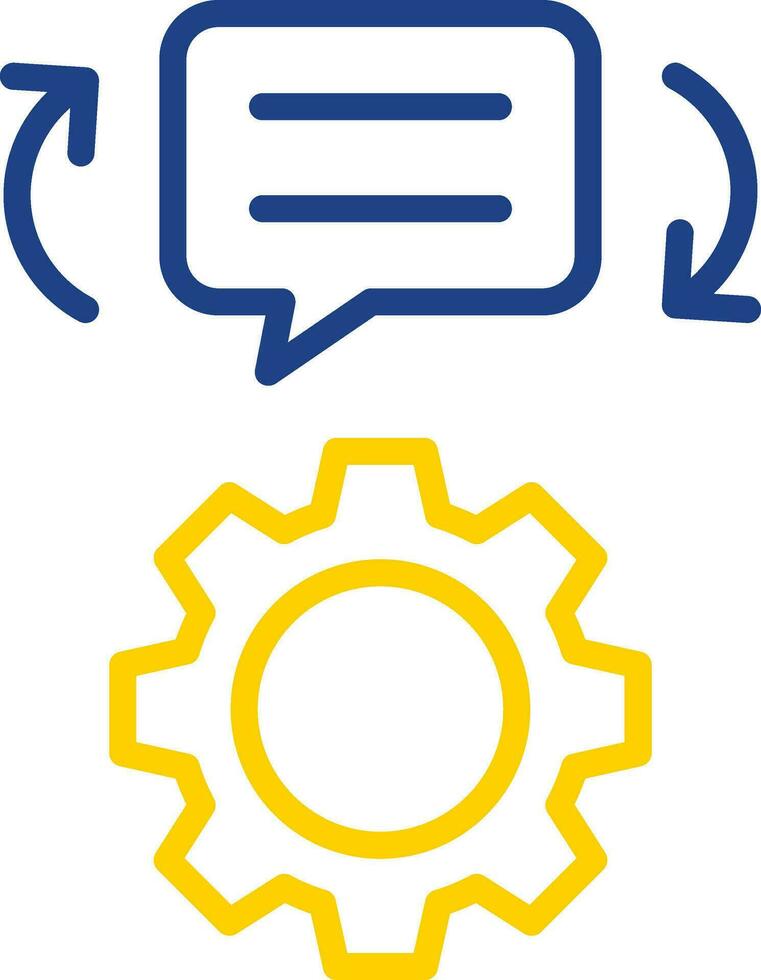 Feedback Mechanisms Vector Icon Design