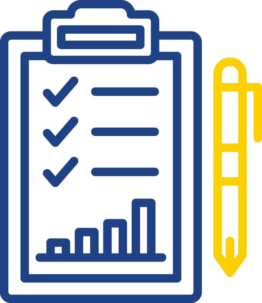 Performance Evaluation Vector Icon Design
