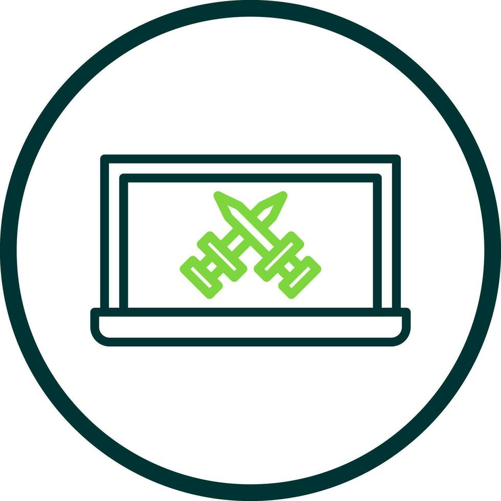 Laptop Vector Icon Design