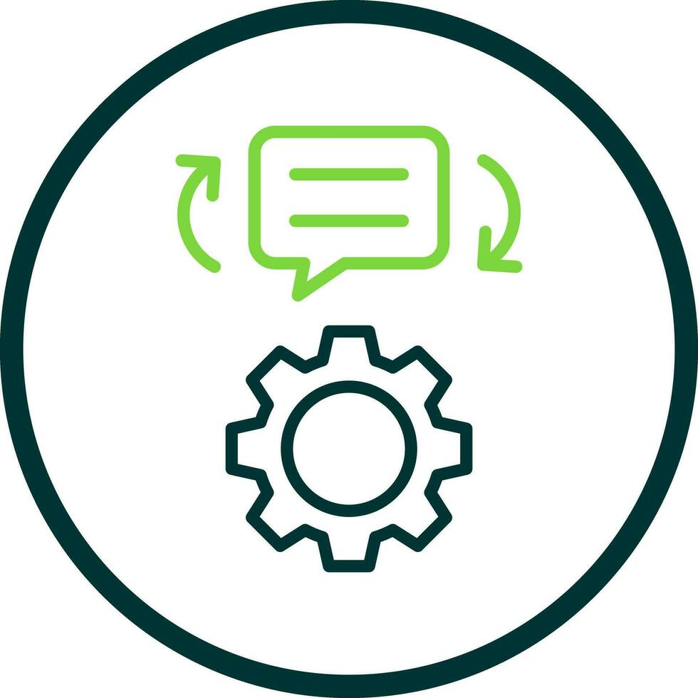 Feedback Mechanisms Vector Icon Design