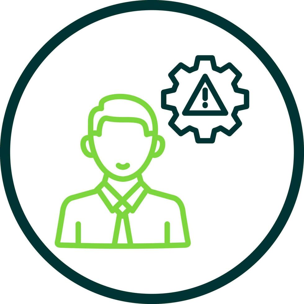 Risk Management Vector Icon Design