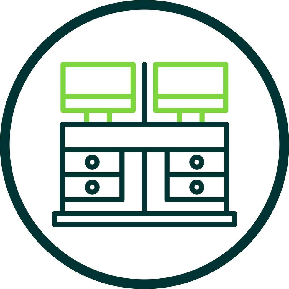 Office Space Constraints Vector Icon Design