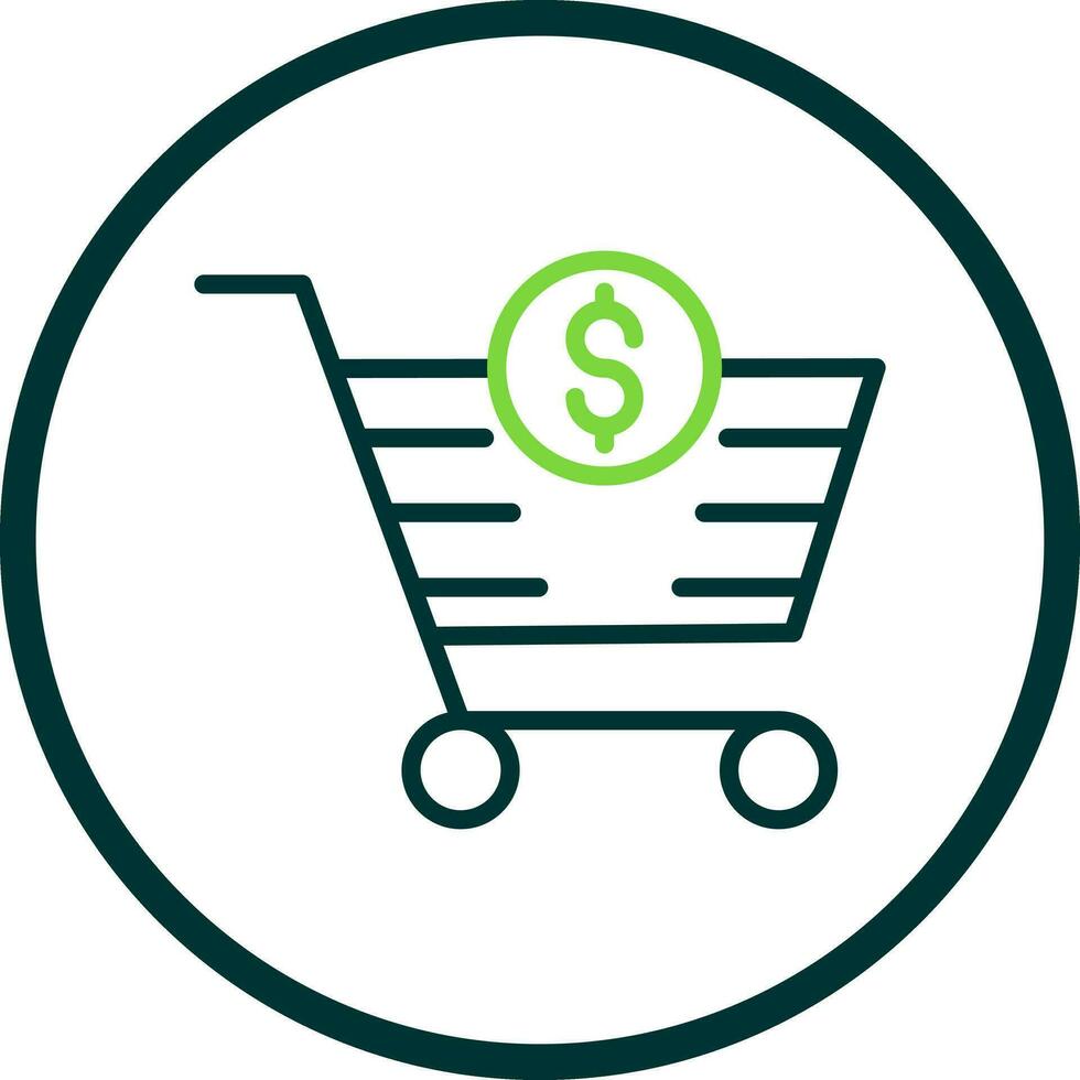 Shopping Cart Abandonment Vector Icon Design