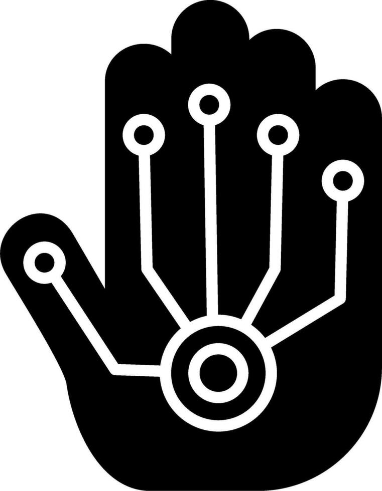 Wired Gloves Vector Icon