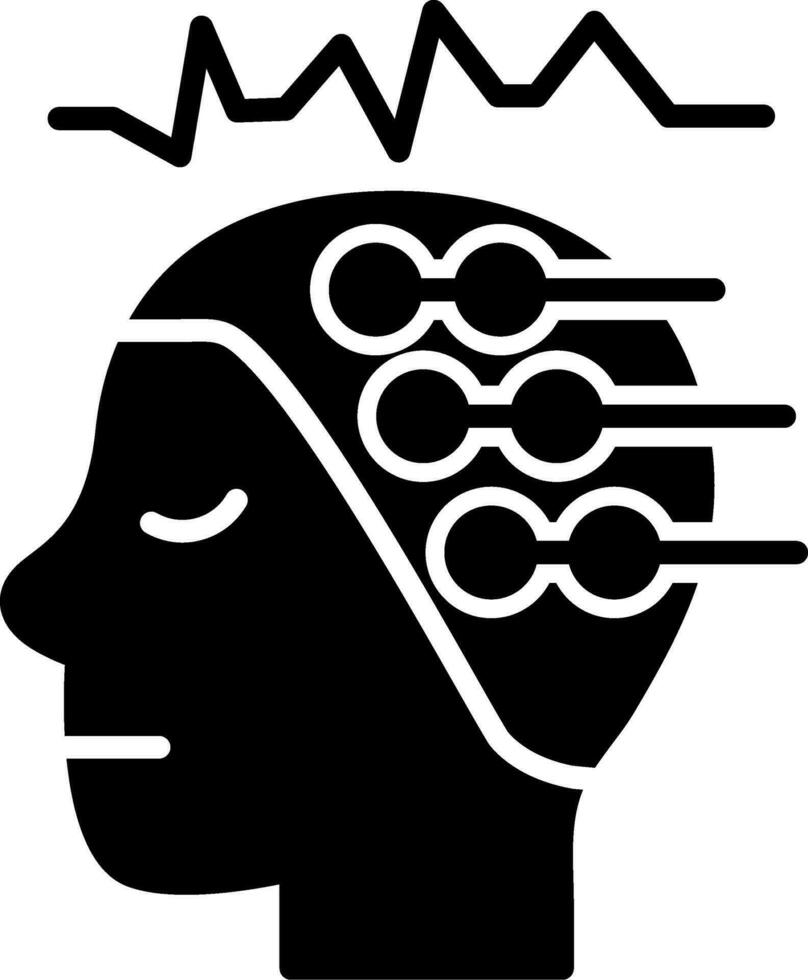 eeg vector icono