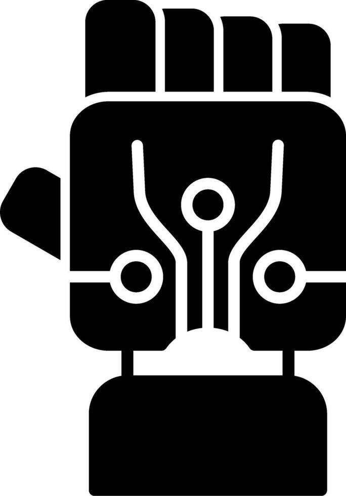 Bionic Hand Vector Icon