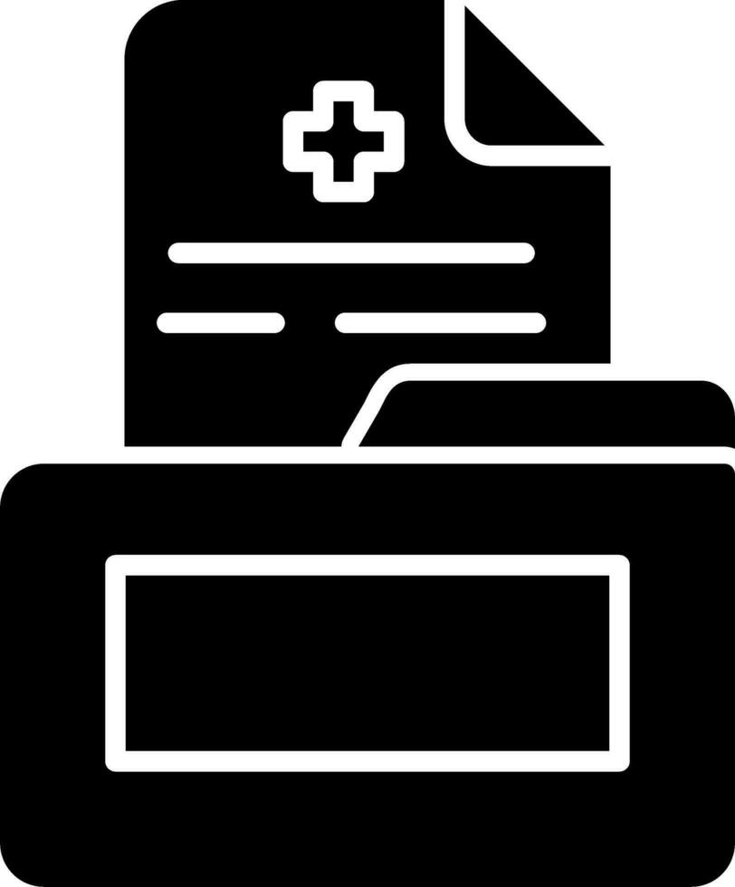 Medical File Vector Icon