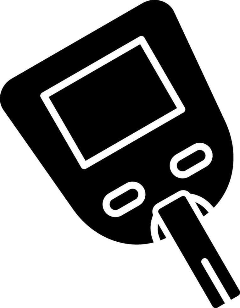 Glucose Meter Vector Icon