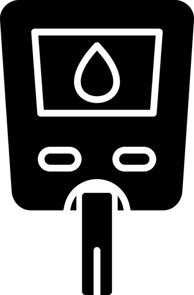 Glucose Meter Vector Icon