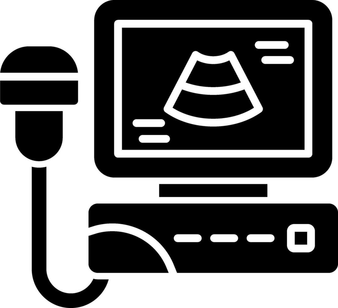 Ultrasonography Vector Icon