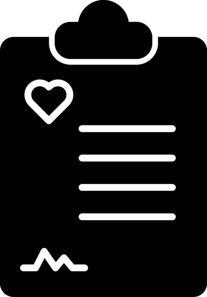 Health Report Vector Icon
