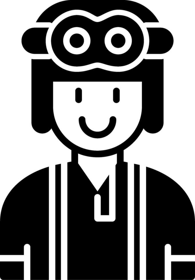 Pilot Vector Icon