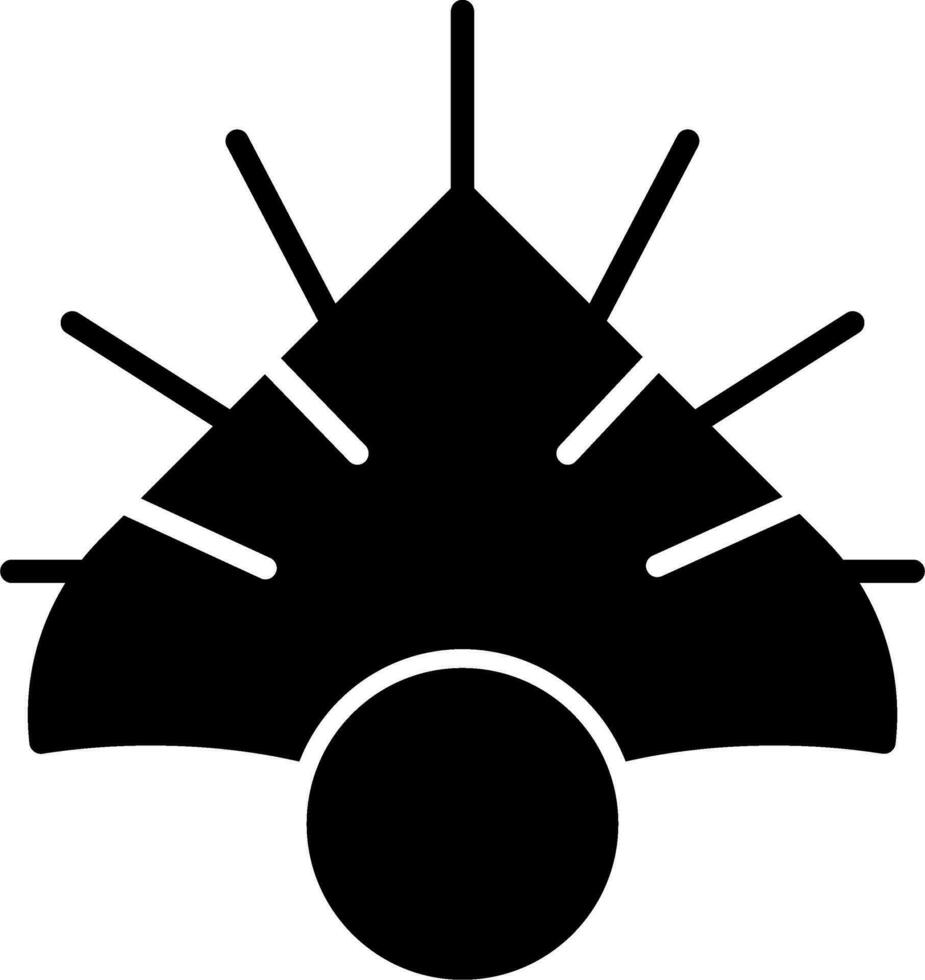 Fan Palm Vector Icon
