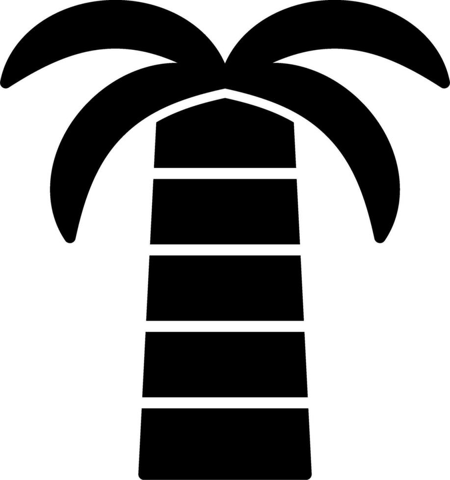 Coconut Palm Vector Icon