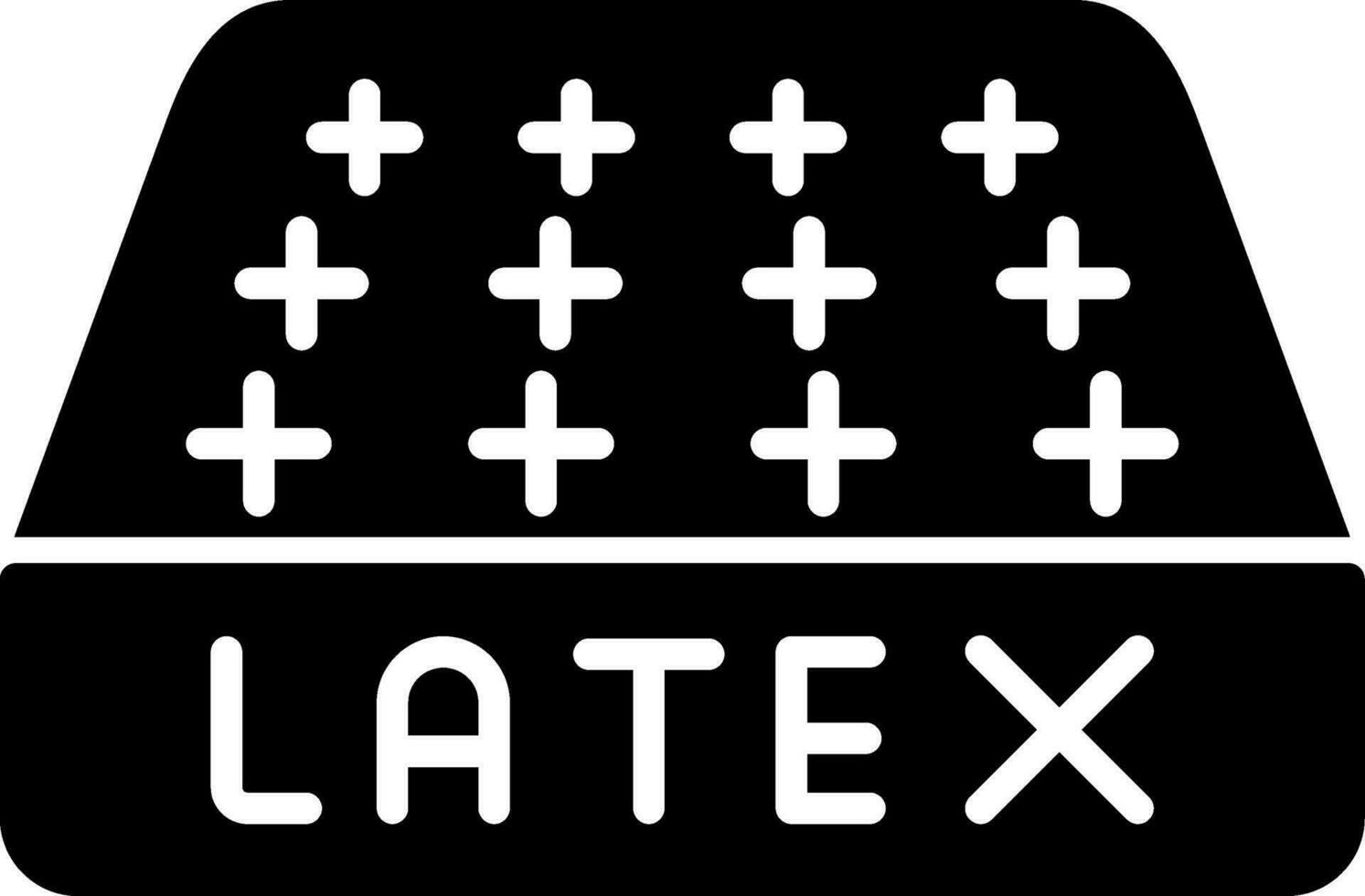 Latex Vector Icon