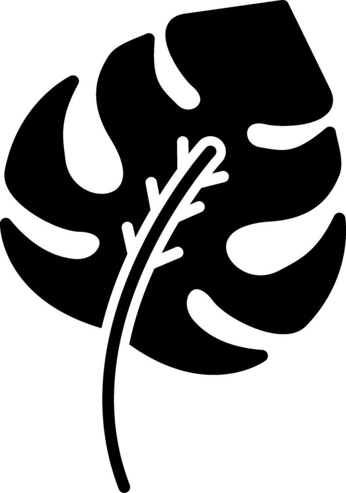 Philodendron Vector Icon