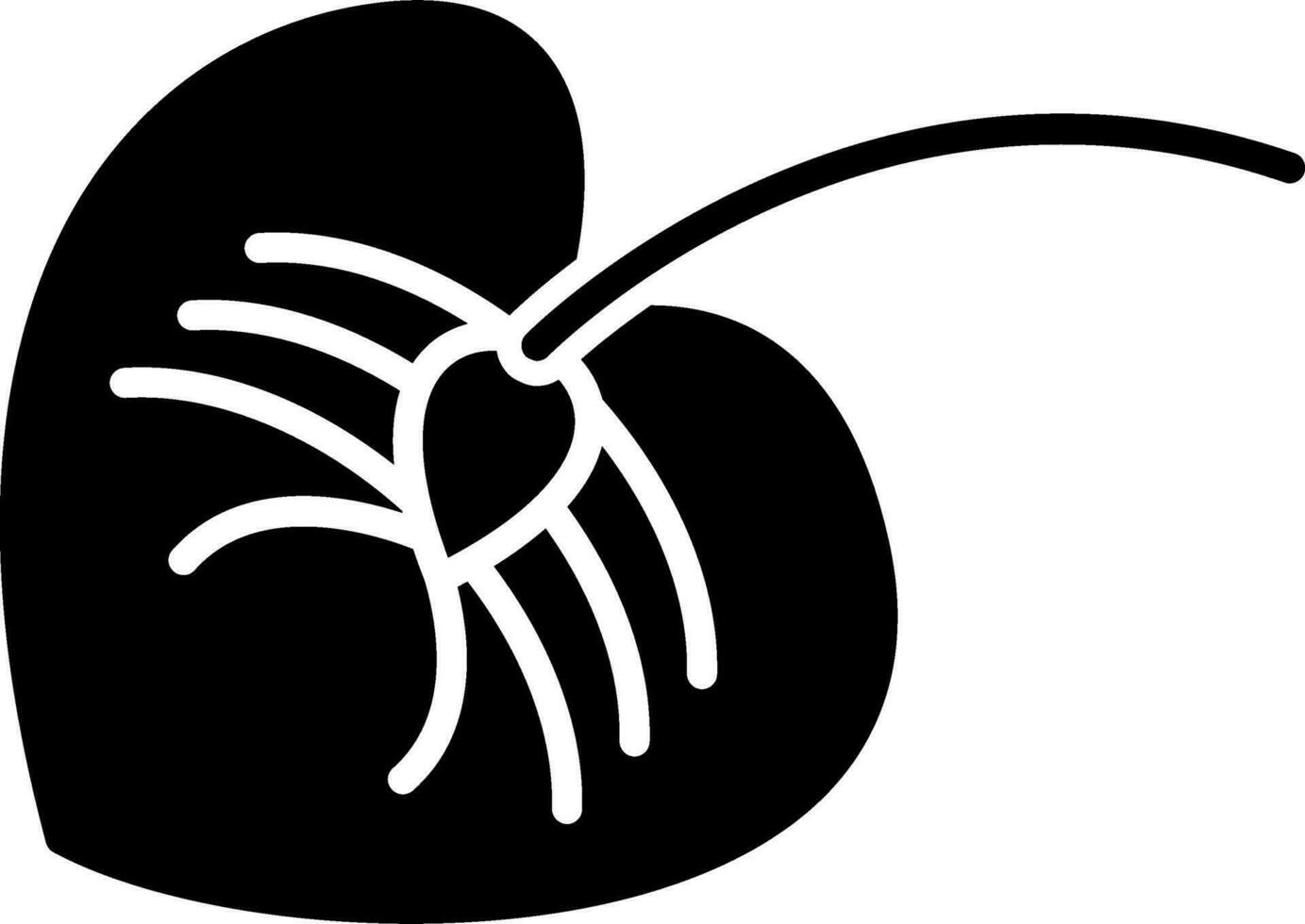 Anthurium Vector Icon