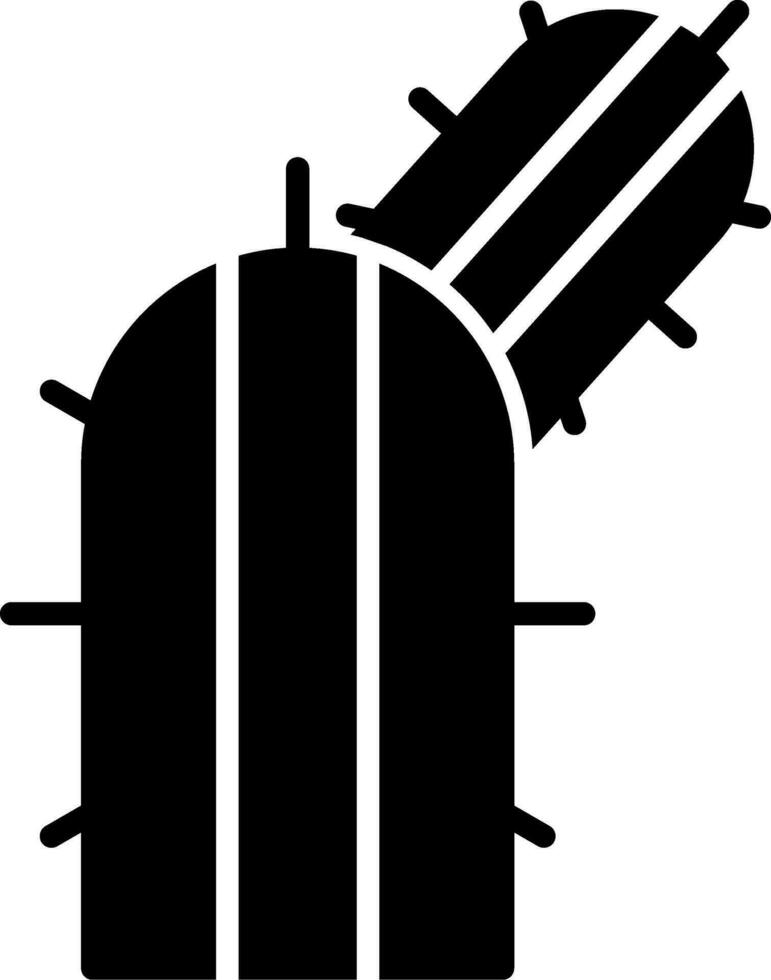 icono de vector de cactus