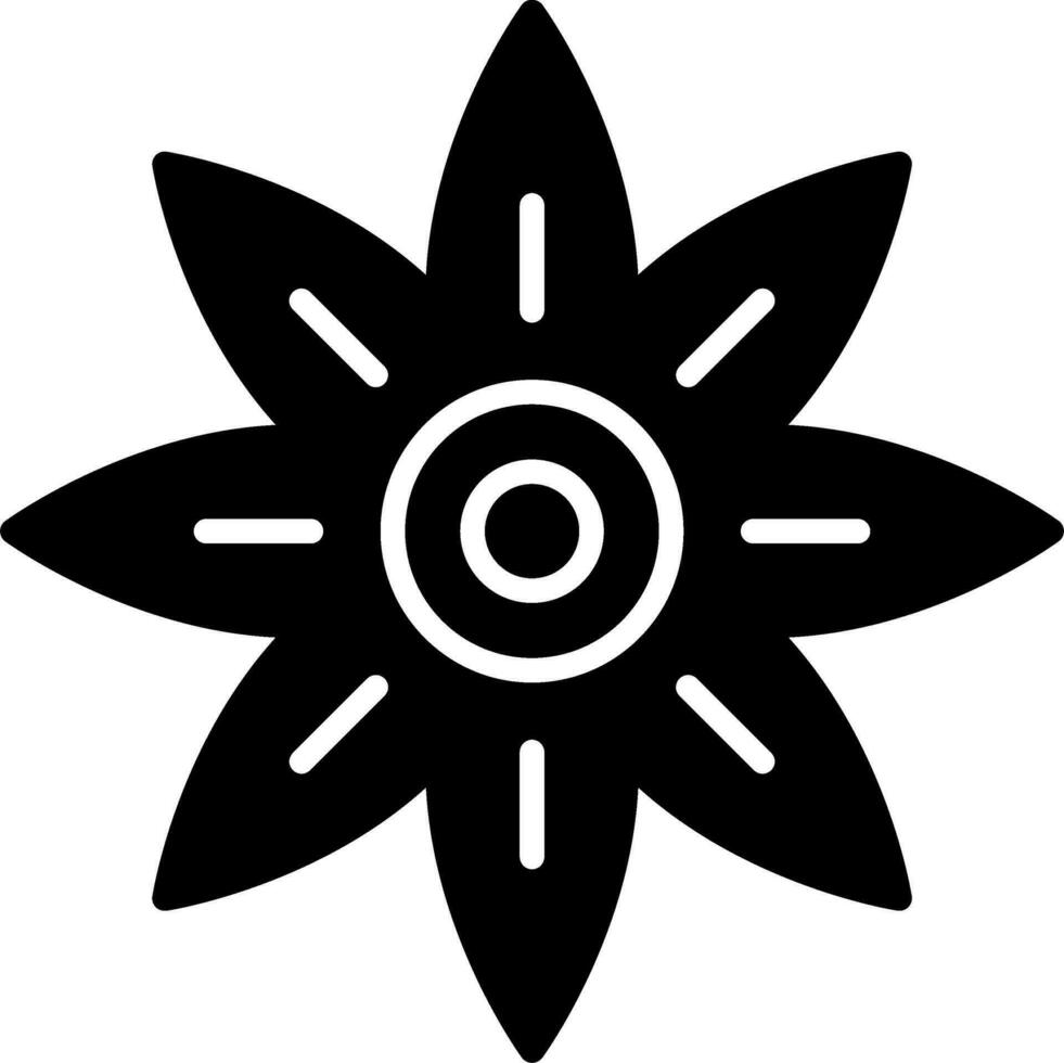 Tiger Lily Vector Icon