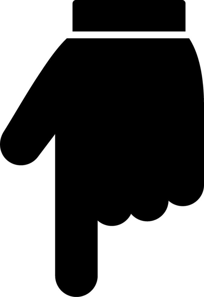 Down Vector Icon