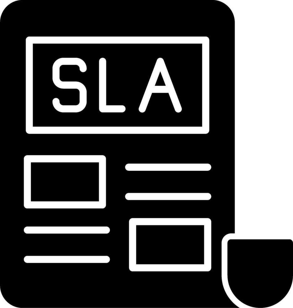 Sla vector icono