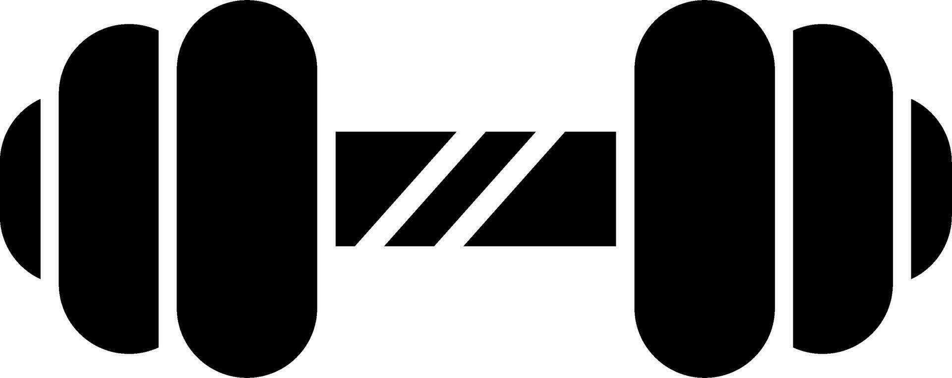 Dumbbell Vector Icon