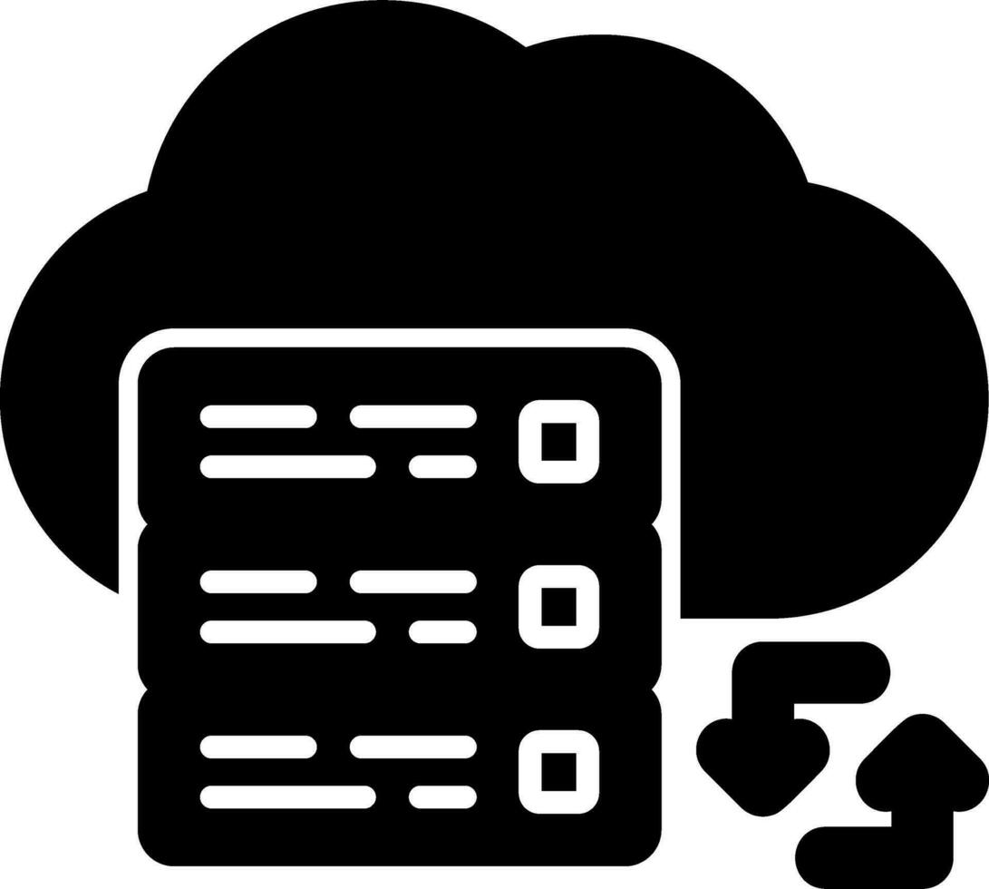 Data Storage Vector Icon