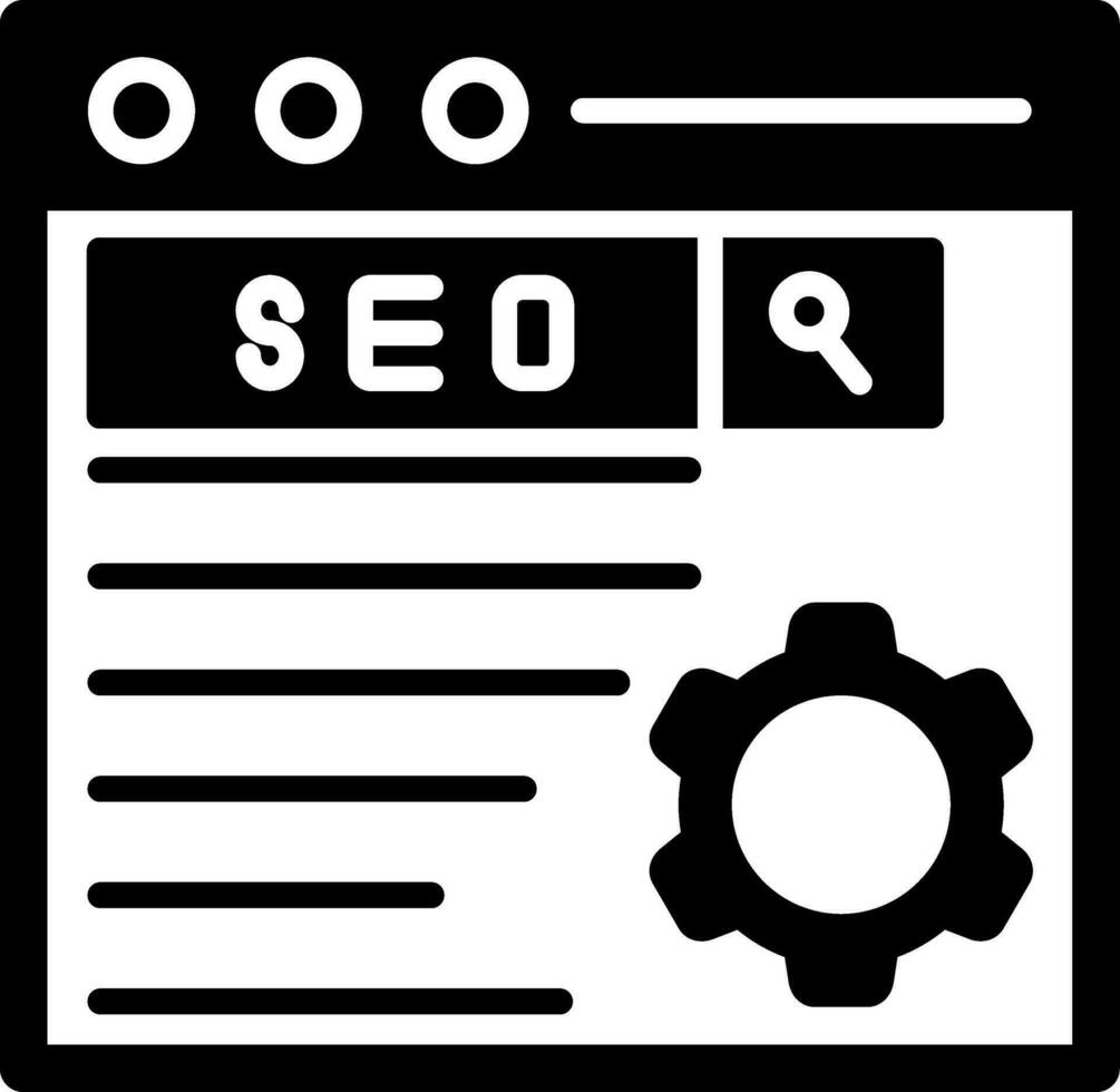 Seo Vector Icon