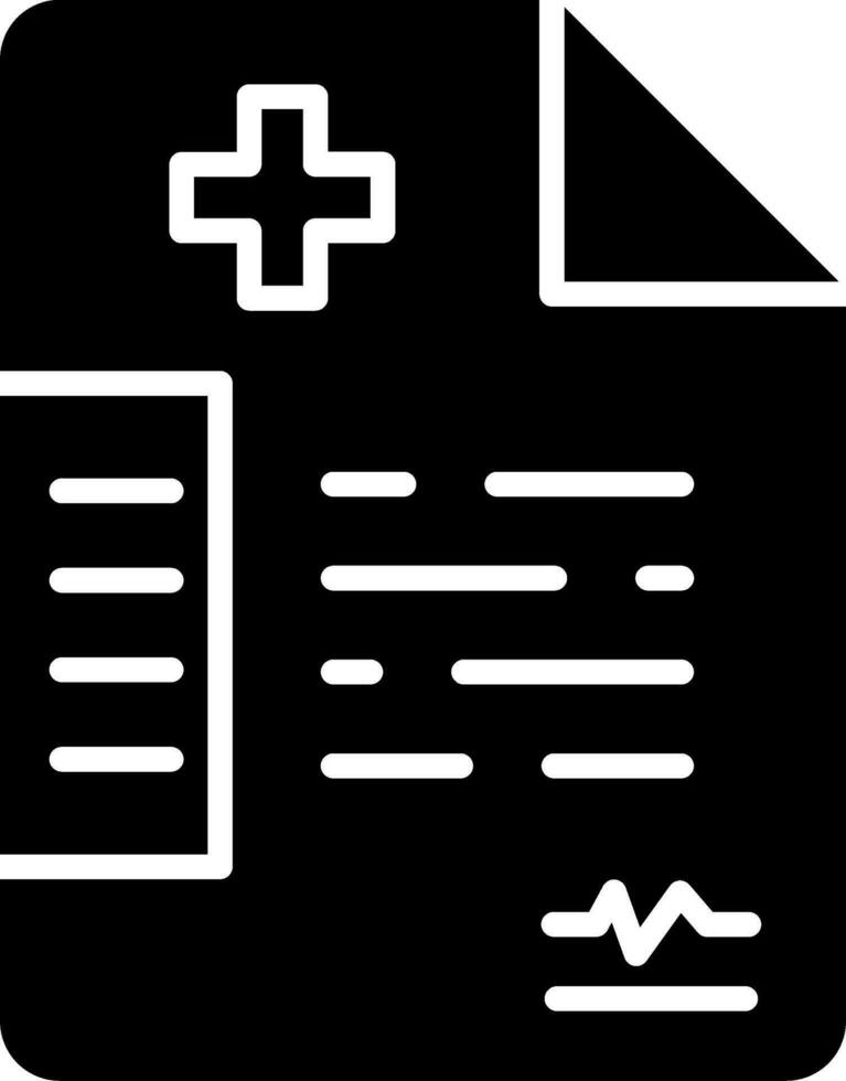 Medical Records Vector Icon
