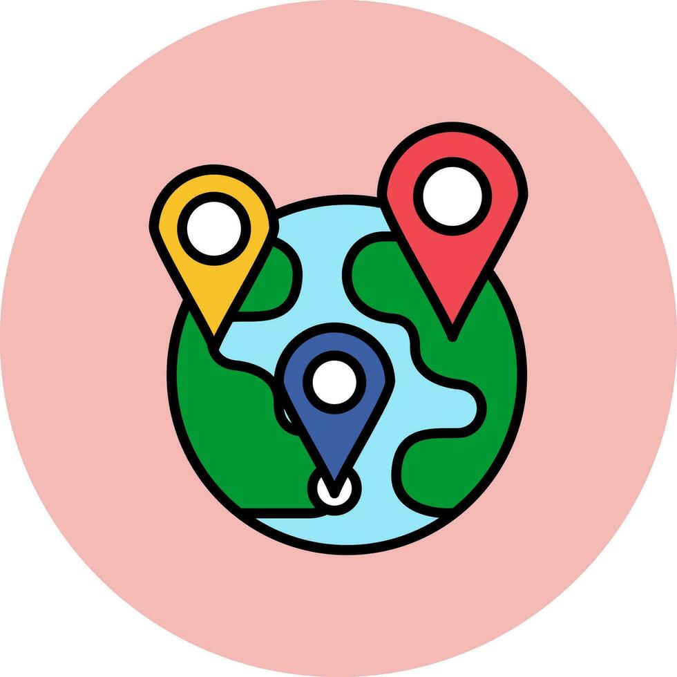 Places Vector Icon