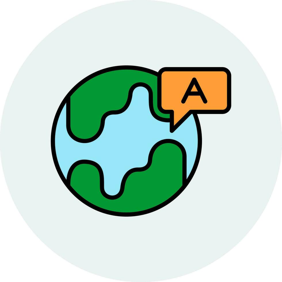 Language Vector Icon