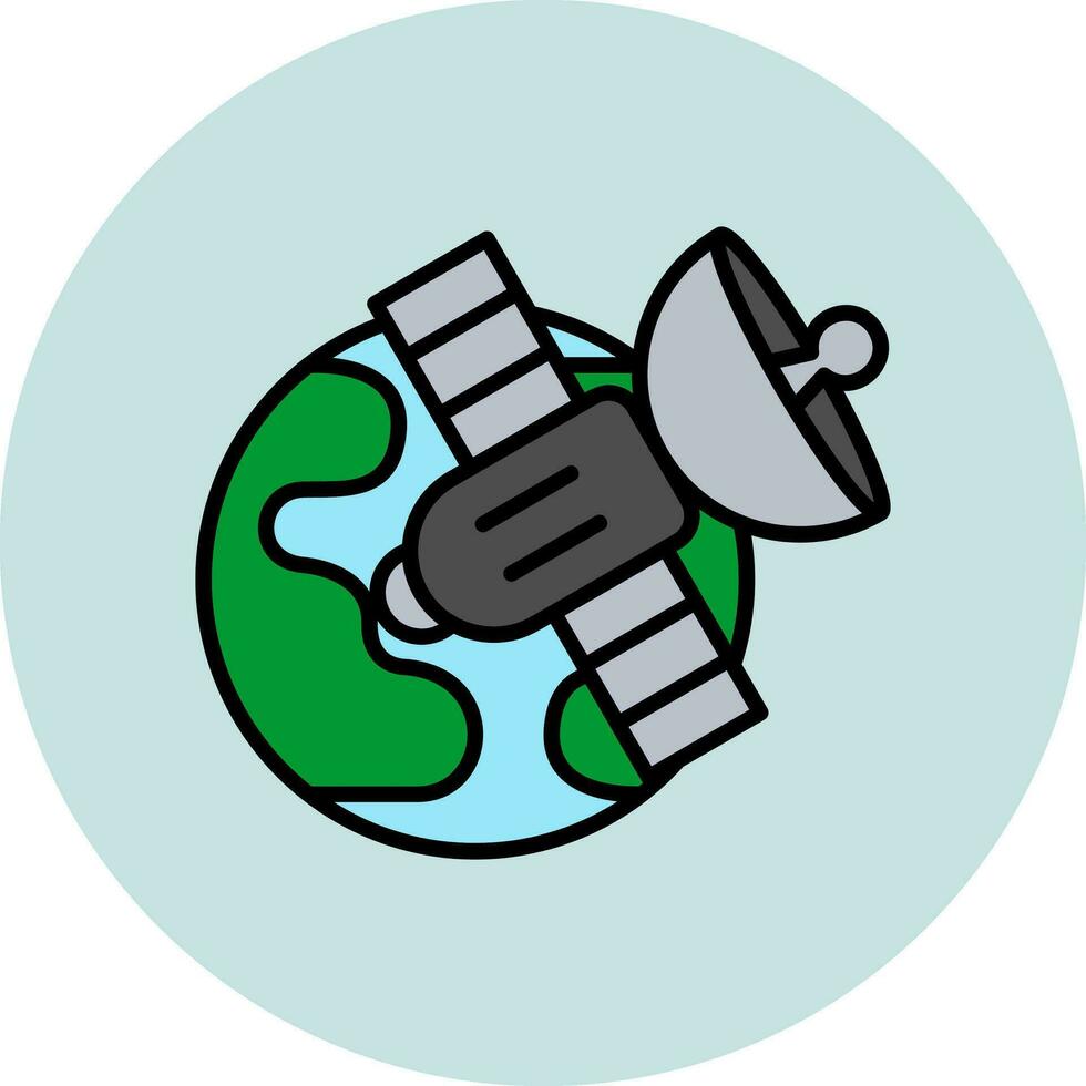 Satellite Vector Icon