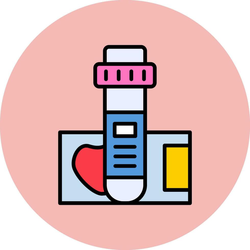 Blood Test Vector Icon