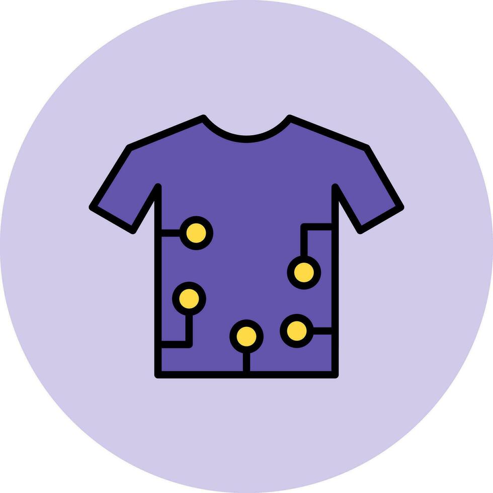 Smart Clothing Vector Icon