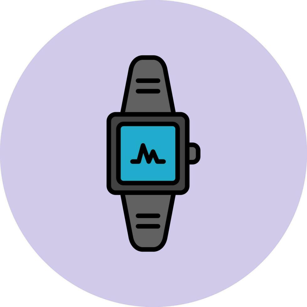 icono de vector de reloj inteligente